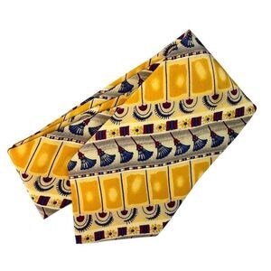 Metropolitan Museom of Art Silk Tie Multicolor Geometric Men's Classic